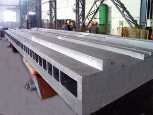 南通數(shù)控機(jī)床床身鑄件