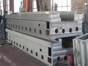 南通龍門刨床身鑄件