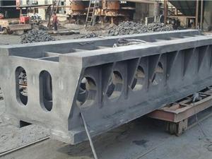 南通龍門銑床身鑄件